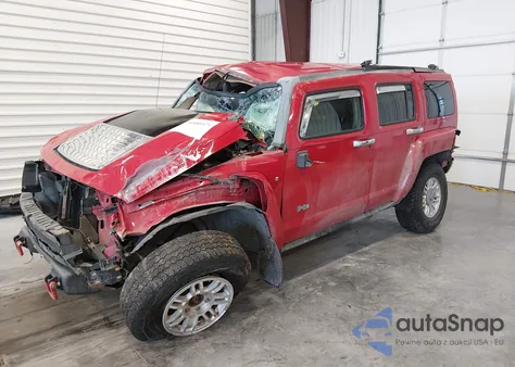2006 Hummer H3 Suv z USA, uszkodzony, nr VIN 5GTDN136768266997